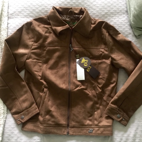 Collezioni Other - Authentic A Collezioni Brown Suede Jacket
